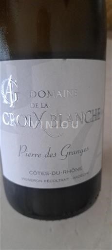 Thung lũng Rhône Côtes-du-rhône Domaine La Croix Blanche Pierre des Granges 2021