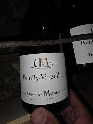 Burgundy Pouilly-Vinzelles Domaine Mathias 2023
