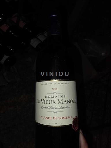 Burdeos Lalande-de-Pomerol Château Vieux Manoir 2018