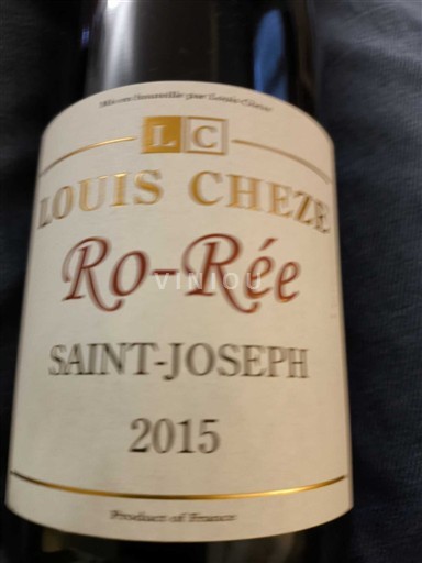 Rhône-dalen Saint-Joseph Louis Cheze Ro-Rée 2015