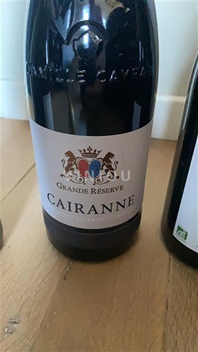 Rhône Valley Cairanne Cave de cairanne Grande Réserve 2022