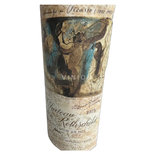 Bordeaux Pauillac Château Mouton Rothschild 1973