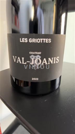 Rhônen laakso Luberon Val Joanis Les Griottes 2022