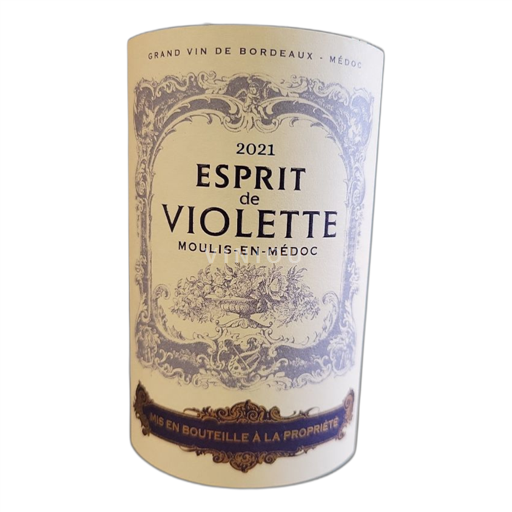 Bordeaux Moulis-en-Médoc Château Violette Esprit de Violette 2021