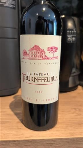 Bordéus Lalande-de-Pomerol Château Tournefeuille 2016