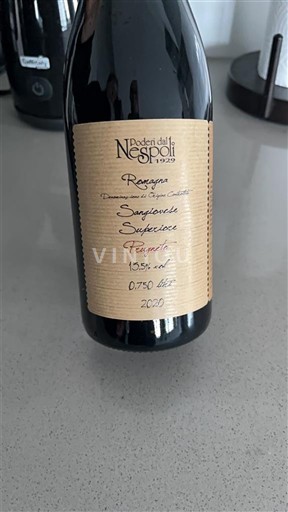 Emilia-Romagna Không được chỉ định Poderi dal Nespoli Prugneto 2020