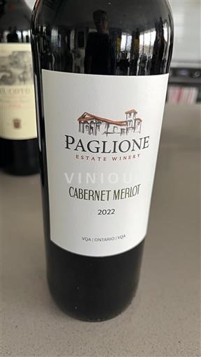 Ontario Lake Erie North Shore VQA Paglione Estate Winery Cabernet Merlot 2022
