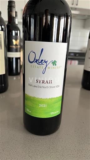 Ontario Lake Erie North Shore VQA Oxley Estate Winery 2021