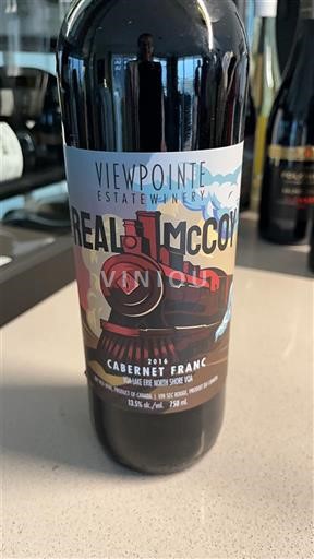 Ontario Lake Erie North Shore VQA Viewpointe Estate Winery Real McCoy 2016