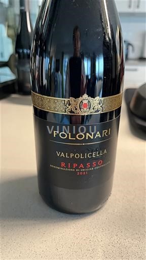 Vénétie Valpolicella Ripasso Folonari Ripasso 2021