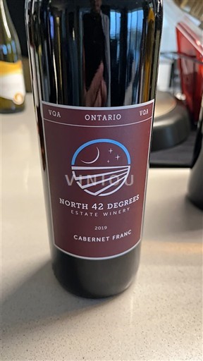 Ontario Lake Erie North Shore VQA North 42 Degrees Estate Winery 2019