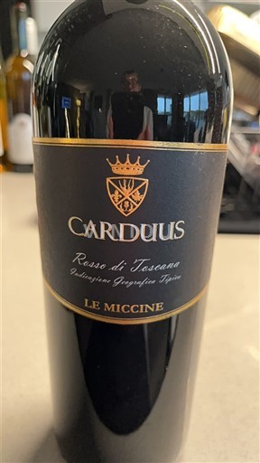 Toscana Chianti Le Miccine Carduus Ei vuosikertaa