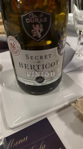 Tây Nam Côtes-de-duras Berticot Secret de Berticot Sauvignon Không niên vụ