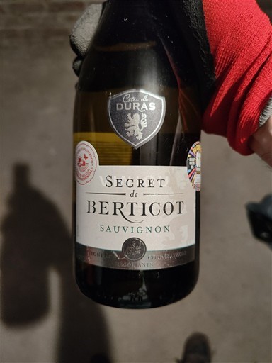 Південний Захід Кот-де-Дюрас Berticot Secret de Berticot Sauvignon Без вінтажу