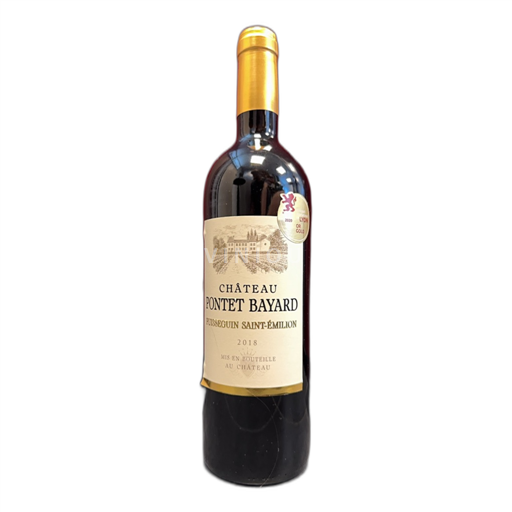 Bordeaux Puisseguin-saint-émilion Château Pontet Bayard 2018