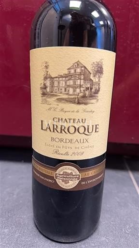 Bordeaux Domaine Larroque 2009