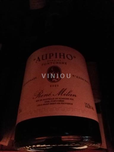 Provence, hạ lưu Rhône, Corse Bouches-du-Rhône Domaine Fontchene Aupiho 2020