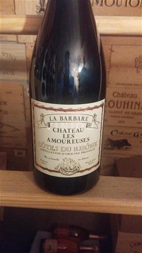 Rhônedalen Côtes du Rhône Château Les Amoureuses La Barbare 2020
