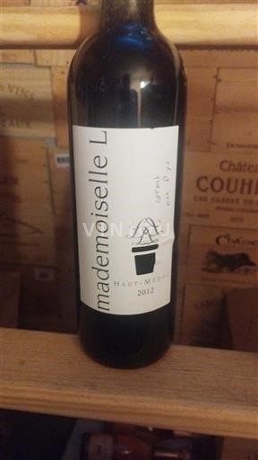 Bordeaux Haut-Médoc Château La Lagune Mademoiselle L 2012