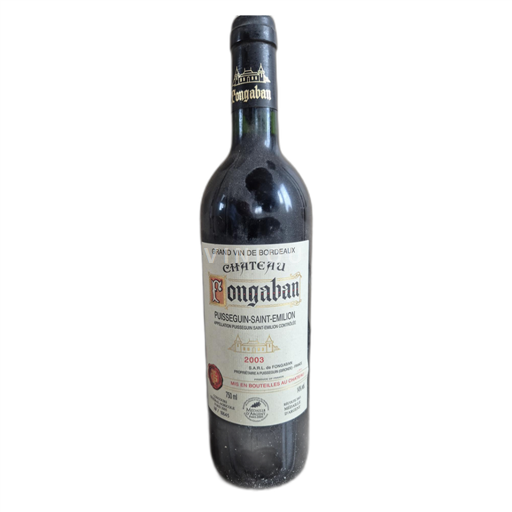 Bordeaux Puisseguin-Saint-Émilion Château Fongaban 2003