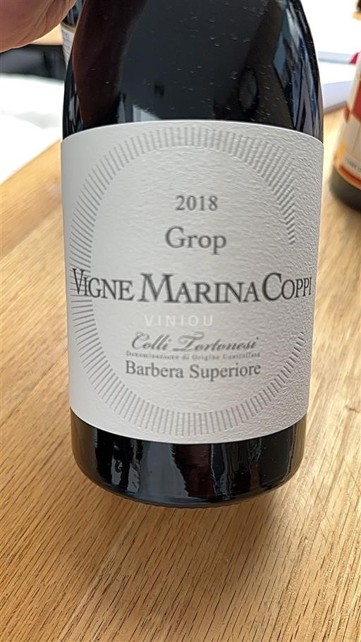 Piémont Vigne Marina Coppi Grop 2018