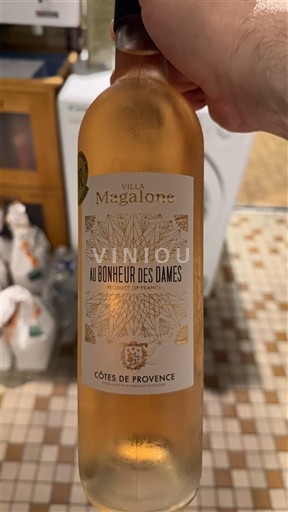 Verërat Rosé sec Au Bonheur des Dames Villa Magalone 2024 Francë Provence Bregdeti i Provencës AOC