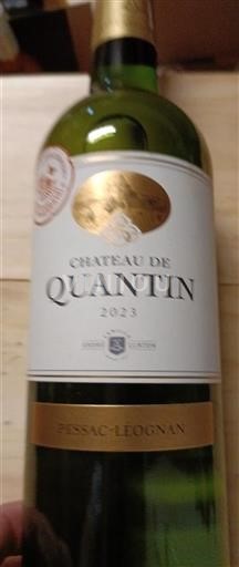Bordeaux Pessac-Léognan Château Quantin 2023