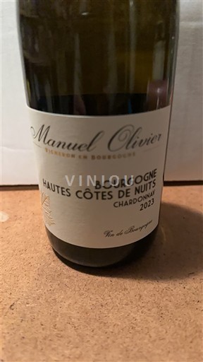 Burgundsko Hautes Côtes de Nuits Manuel Olivier 2023
