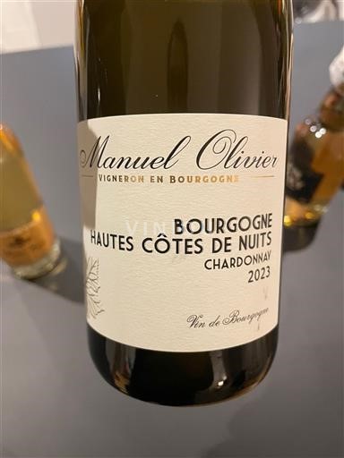 Bourgogne Hautes Côtes de Nuits Manuel Olivier 2023