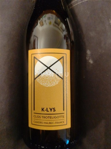 South West Cahors Clos Troteligotte K-Lys Non-Vintage