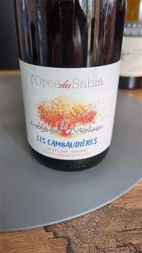 Údolí Loiry L'Orée du Sabia Les CambauDières 2023