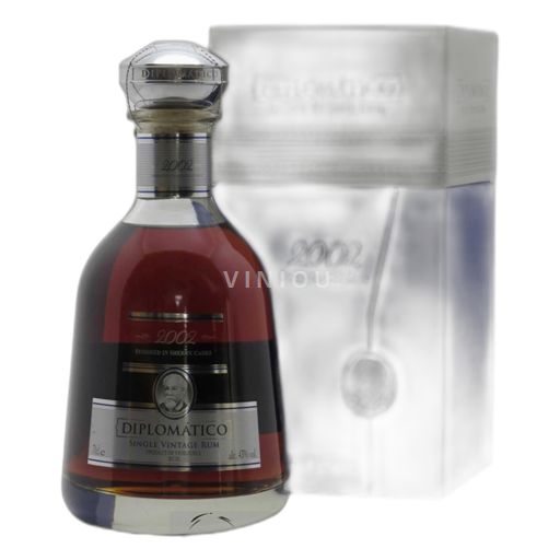 Rum Amberkleurig DIPLOMATICO Sherry 13a - 2002 Venezuela Niet gespecificeerd