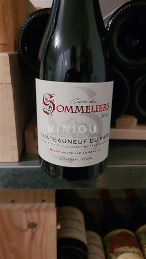 Rhônen laakso Châteauneuf-du-Pape Domaine Christophe Mestre des Sommeliers 2015
