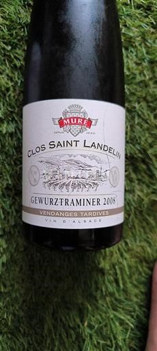Alsace Grand Cru Domaine Muré Clos Saint Landelin 2008
