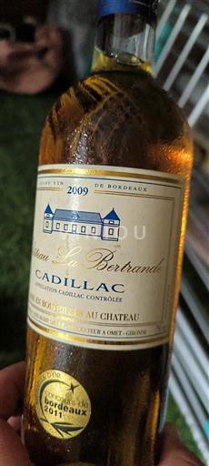 Bordeaux Cadillac Château La Bertrande 2009