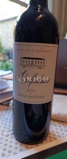 Bordéus Saint-Estèphe Belfontaine 2023