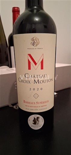Bordeaux Bordeaux superior Château Croix Mouton 2020