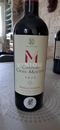 Бордо Бордо Суперіор Château Croix Mouton 2020