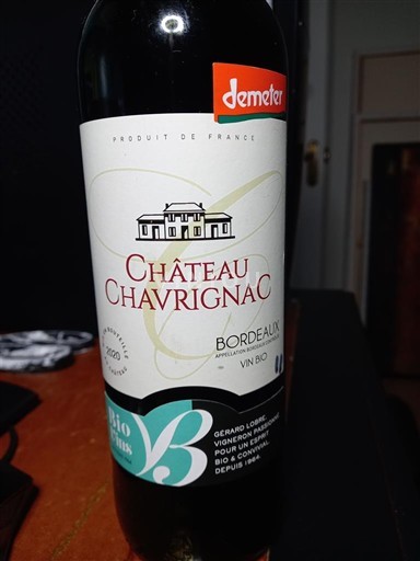 Bordéus Château Chavrignac 2020