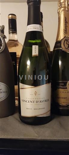 Šampanja Šampanjec Vincent Astrée 2011
