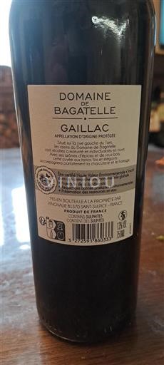 Zuidwest-Frankrijk Gaillac Domaine Bagatelle 2023