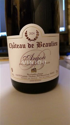 Thung lũng sông Loire Anjou Domaine Beaulieu 2024