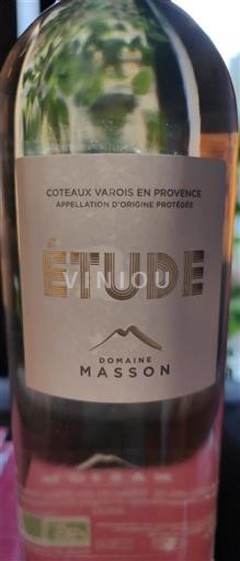 Provence Coteaux Varois en Provence Domaine Masson Étude 2024