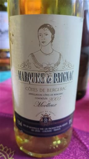 Sudoeste Côtes de Bergerac Marquise De Brignac 2005