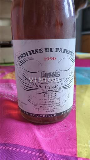 Provence Cassis Domaine Paternel 1990