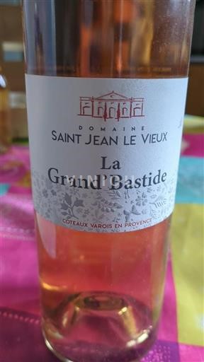 Provenza Coteaux Varois en Provenza Domaine Saint Jean Le Vieux La Grand'Bastide 2021