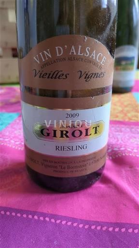 Alsace Domaine Girolt Vieilles Vignes 2009