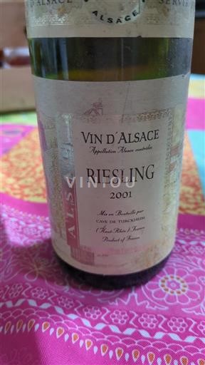 Alsace Cave de Turckheim 2001