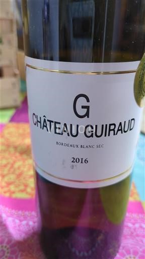 Bordeaux Château Guiraud G 2016