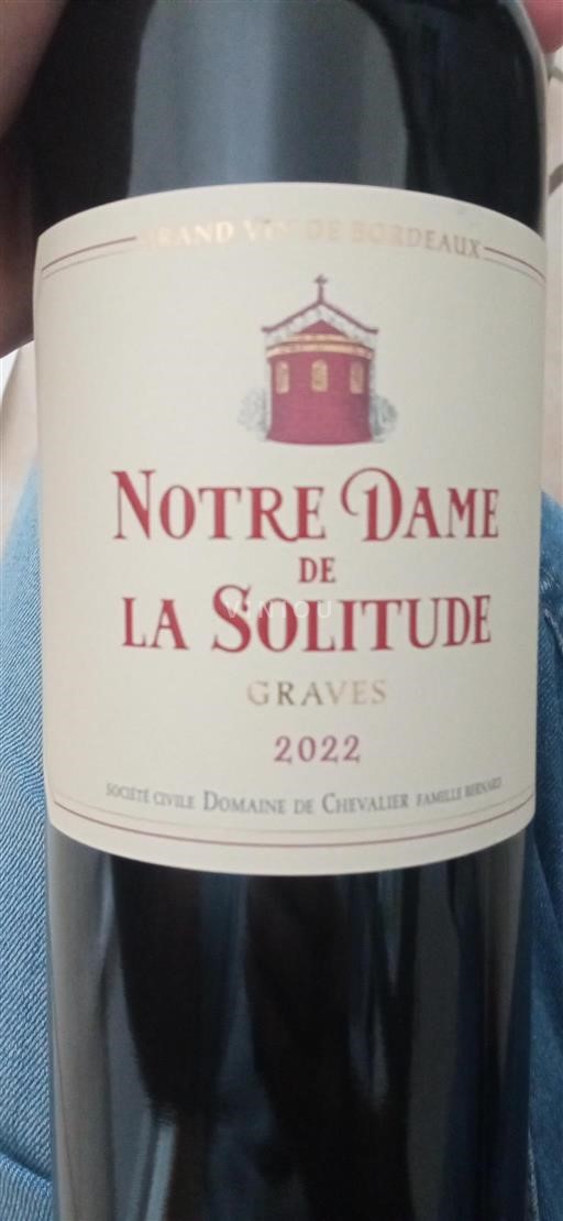 Bordeaux Graves Domaine La Solitude 2022